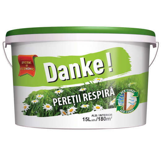 DANKE PERETII RESPIRA    8.5L, vopsea pt inteior